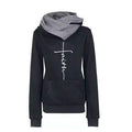 Sweatshirt "faith" motif religieux