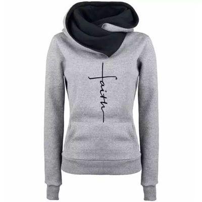 Sweatshirt "faith" motif religieux