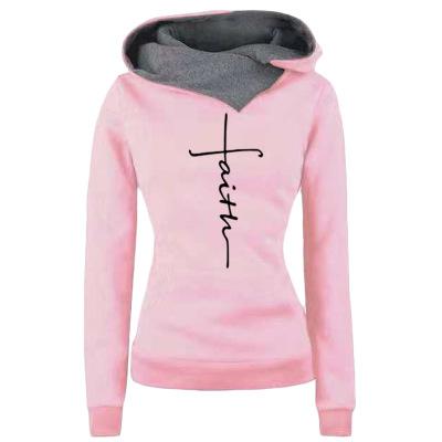 Sweatshirt "faith" motif religieux