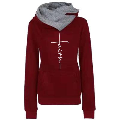 Sweatshirt "faith" motif religieux