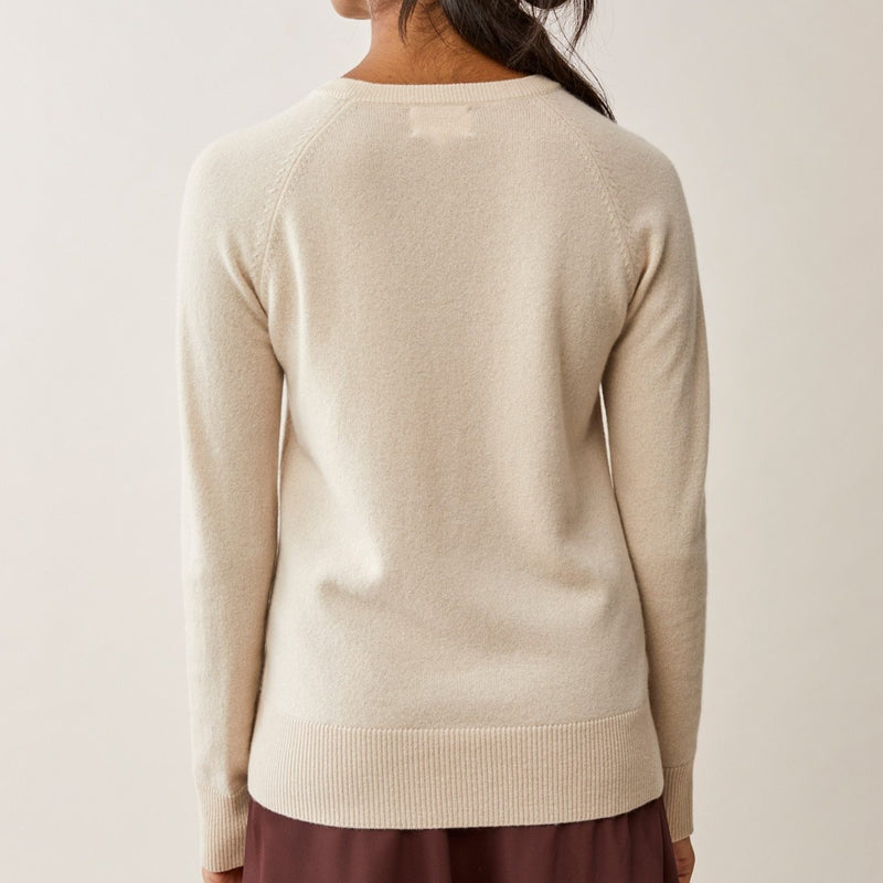 Pull simple en cachemire