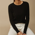 Pull simple en cachemire