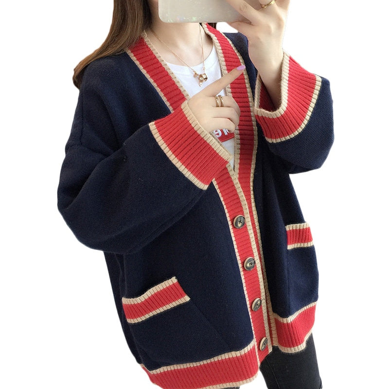 Cardigan en tricote